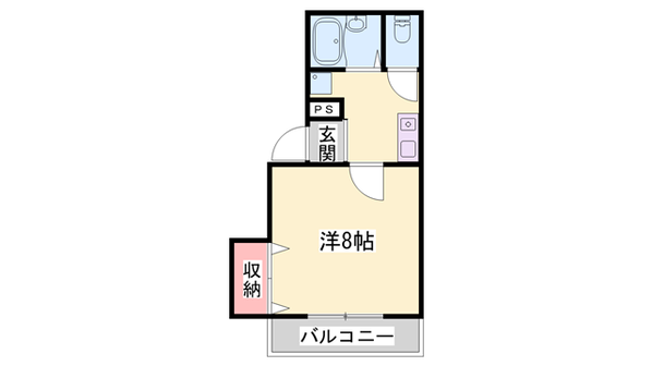 グランジュール深澤の物件間取画像